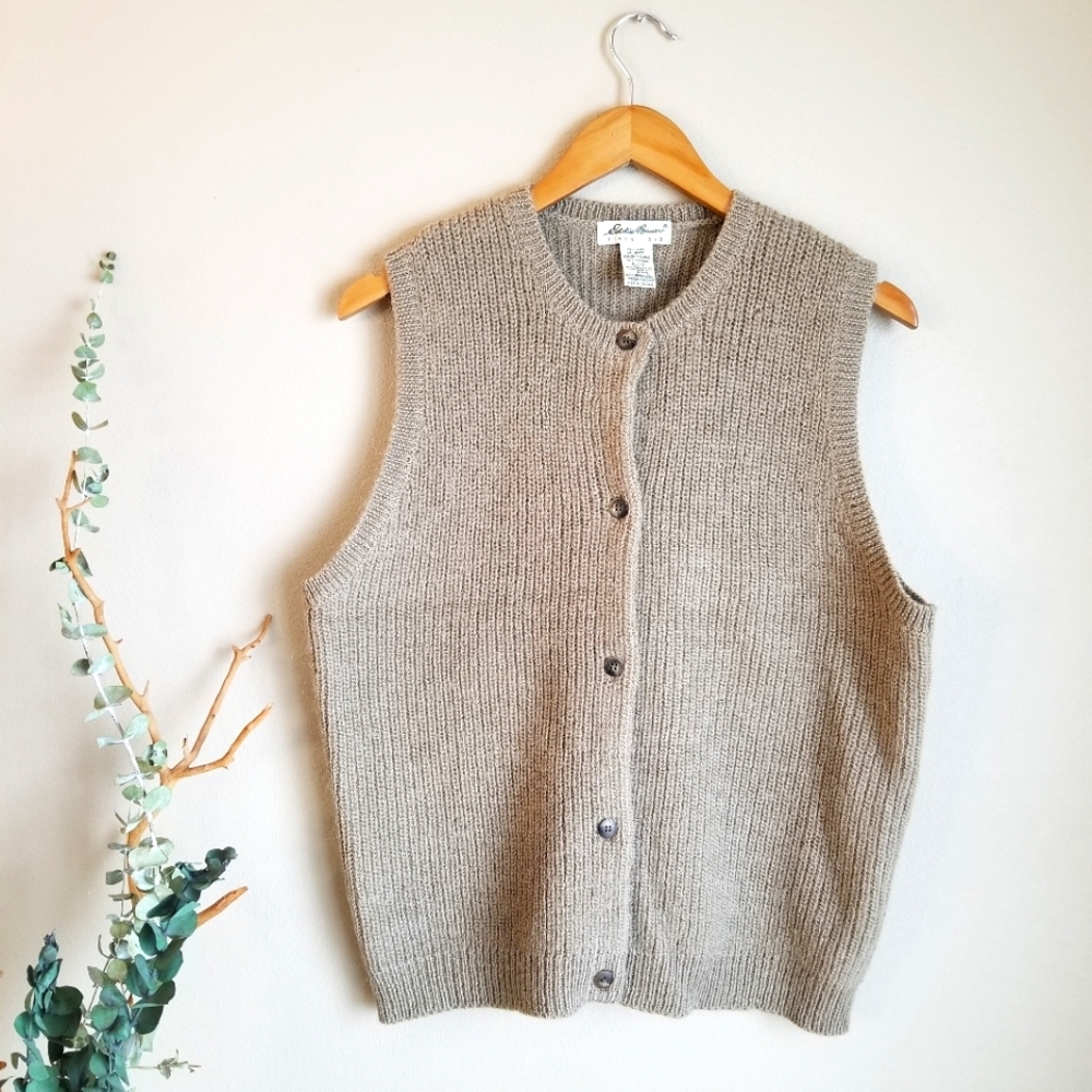 Vintage Eddie Bauer Wool Vest